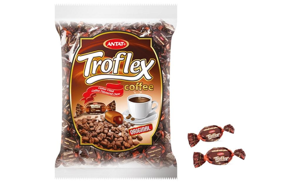 Antat Antat cukríky Troflex coffee 1 kg